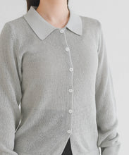 画像をギャラリービューアに読み込む, 【一部店舗限定】シアー襟ニットカーディガン/TT658303