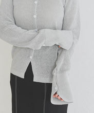 画像をギャラリービューアに読み込む, 【一部店舗限定】シアー襟ニットカーディガン/TT658303