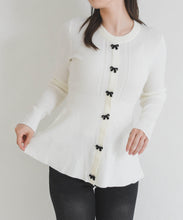 画像をギャラリービューアに読み込む, 【一部店舗限定】フロントリボンニットトップス/TT658301