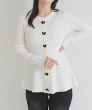 画像をギャラリービューアに読み込む, 【一部店舗限定】フロントリボンニットトップス/TT658301