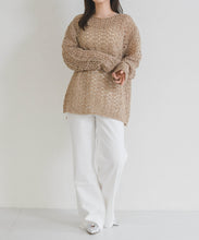 画像をギャラリービューアに読み込む, 【一部店舗限定】シアーレースニットプルオーバー/TT658302