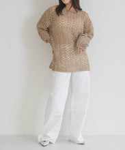 画像をギャラリービューアに読み込む, 【一部店舗限定】シアーレースニットプルオーバー/TT658302