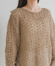 画像をギャラリービューアに読み込む, 【一部店舗限定】シアーレースニットプルオーバー/TT658302