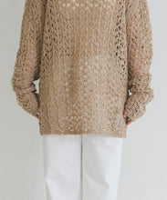 画像をギャラリービューアに読み込む, 【一部店舗限定】シアーレースニットプルオーバー/TT658302