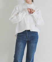 画像をギャラリービューアに読み込む, 【一部店舗限定】レースきれいめブラウス/TT658109
