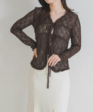 画像をギャラリービューアに読み込む, 【一部店舗限定】シアーレースカーディガン/TT658201