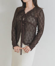 画像をギャラリービューアに読み込む, 【一部店舗限定】シアーレースカーディガン/TT658201