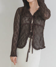 画像をギャラリービューアに読み込む, 【一部店舗限定】シアーレースカーディガン/TT658201