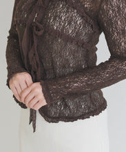 画像をギャラリービューアに読み込む, 【一部店舗限定】シアーレースカーディガン/TT658201