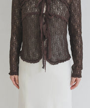 画像をギャラリービューアに読み込む, 【一部店舗限定】シアーレースカーディガン/TT658201
