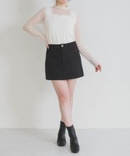 画像をギャラリービューアに読み込む, 【一部店舗限定】シアーハイネックトップス/TT658202