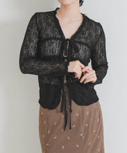 画像をギャラリービューアに読み込む, 【一部店舗限定】シアーレースカーディガン/TT658201