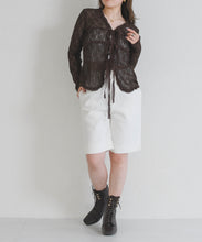 画像をギャラリービューアに読み込む, 【一部店舗限定】シアーレースカーディガン/TT658201