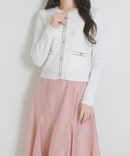 画像をギャラリービューアに読み込む, ステッチ配色ミラノカーディガン/MM618404