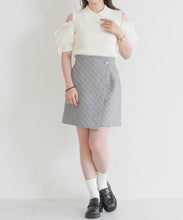 画像をギャラリービューアに読み込む, 【予約販売/4下中旬発売予定】肩開きプリーツギャザーニット/TT628309