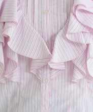 画像をギャラリービューアに読み込む, 【予約販売/4月中旬発売予定】襟付きフリルシャツブラウス/TT628104