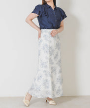 画像をギャラリービューアに読み込む, 【予約販売/4月中旬発売予定】フラワージュイレースアップマーメイドスカート/MM627205