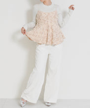 画像をギャラリービューアに読み込む, 【一部店舗限定】ラワージャカードキャミトップス/MM658115