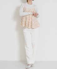 画像をギャラリービューアに読み込む, 【一部店舗限定】ラワージャカードキャミトップス/MM658115