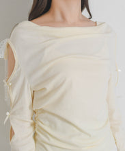 画像をギャラリービューアに読み込む, 【一部店舗限定】ドレープリボントップス/TT658208