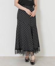 画像をギャラリービューアに読み込む, 【予約販売/4月下旬発売予定】アシメレーストリムスカート/TT627202