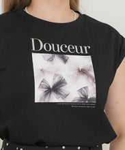 画像をギャラリービューアに読み込む, 【予約販売/4月下旬発売予定】リボンプリントフレンチスリーブTシャツ/TT628202