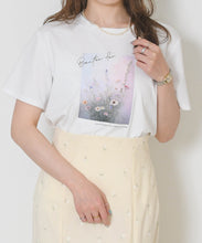 画像をギャラリービューアに読み込む, フラワープリントグラフィックTシャツ/TT628201