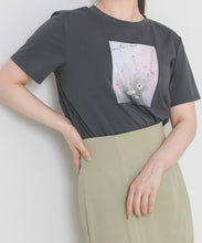 画像をギャラリービューアに読み込む, フラワープリントグラフィックTシャツ/TT628201