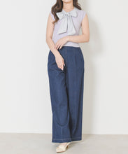 画像をギャラリービューアに読み込む, 【予約販売/4月下旬発売予定】ボウタイフレンチ袖ニット/TT628308