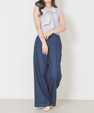 画像をギャラリービューアに読み込む, 【予約販売/4月下旬発売予定】ボウタイフレンチ袖ニット/TT628308