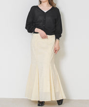 画像をギャラリービューアに読み込む, 【予約販売/4月下旬発売予定】Vネックシアーカーディガン/TT628403