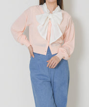 画像をギャラリービューアに読み込む, 【予約販売/4月下旬発売予定】Vネックシアーカーディガン/TT628403