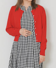 画像をギャラリービューアに読み込む, 【予約販売/4月中旬発売予定】【機能性】サマービジューカーディガン/TT628402