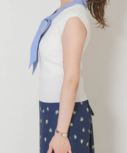 画像をギャラリービューアに読み込む, 【予約販売/4月下旬発売予定】ボウタイフレンチ袖ニット/TT628308