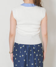 画像をギャラリービューアに読み込む, 【予約販売/4月下旬発売予定】ボウタイフレンチ袖ニット/TT628308