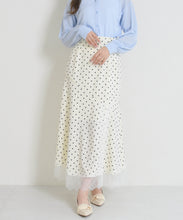 画像をギャラリービューアに読み込む, 【予約販売/4月下旬発売予定】アシメレーストリムスカート/TT627202