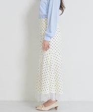 画像をギャラリービューアに読み込む, 【予約販売/4月下旬発売予定】アシメレーストリムスカート/TT627202