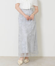 画像をギャラリービューアに読み込む, 【予約販売/4月中旬発売予定】フラワー刺繍Aラインスカート/MM627208