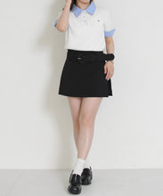 画像をギャラリービューアに読み込む, 配色シャツ襟ポロニット/TT658311