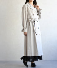 画像をギャラリービューアに読み込む, ベーシックロングトレンチコート/TT618601