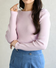 画像をギャラリービューアに読み込む, ボートネックリブニット/TT618302