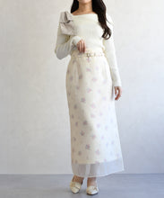 画像をギャラリービューアに読み込む, シアーレイヤードスカート/TT617203