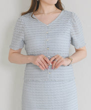 画像をギャラリービューアに読み込む, 【予約販売/4月下旬発売予定】ウェーブラッセルカットトップス/MM628204