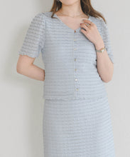 画像をギャラリービューアに読み込む, 【予約販売/4月下旬発売予定】ウェーブラッセルカットトップス/MM628204