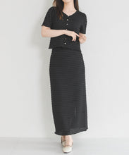 画像をギャラリービューアに読み込む, 【予約販売/4月下旬発売予定】ウェーブラッセルカットトップス/MM628204