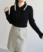 画像をギャラリービューアに読み込む, 襟フリルニット/TT618304