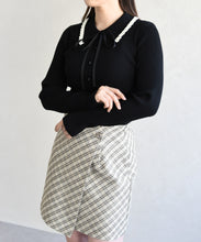 画像をギャラリービューアに読み込む, 襟フリルニット/TT618304