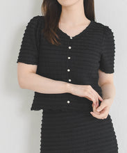 画像をギャラリービューアに読み込む, 【予約販売/4月下旬発売予定】ウェーブラッセルカットトップス/MM628204