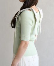 画像をギャラリービューアに読み込む, ショルダーリボンニット/TT628301
