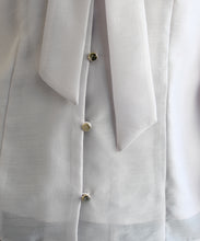 画像をギャラリービューアに読み込む, 襟プリーツシアーブラウス/TT618101